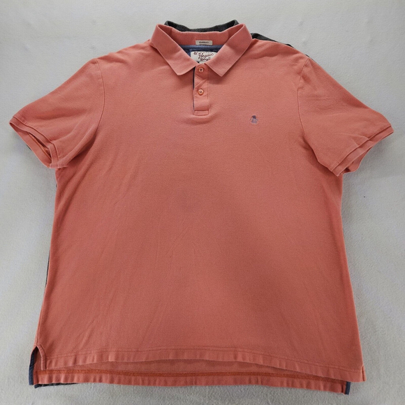 Bundle Of 2 Original Penguin Men's Classic Fit Polo Sz. XL Gray Pink Casual - Picture 2 of 9